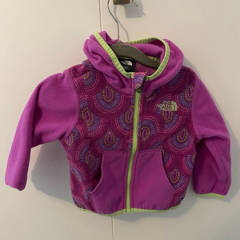 The North Face Kids Jacket - Purple and Green